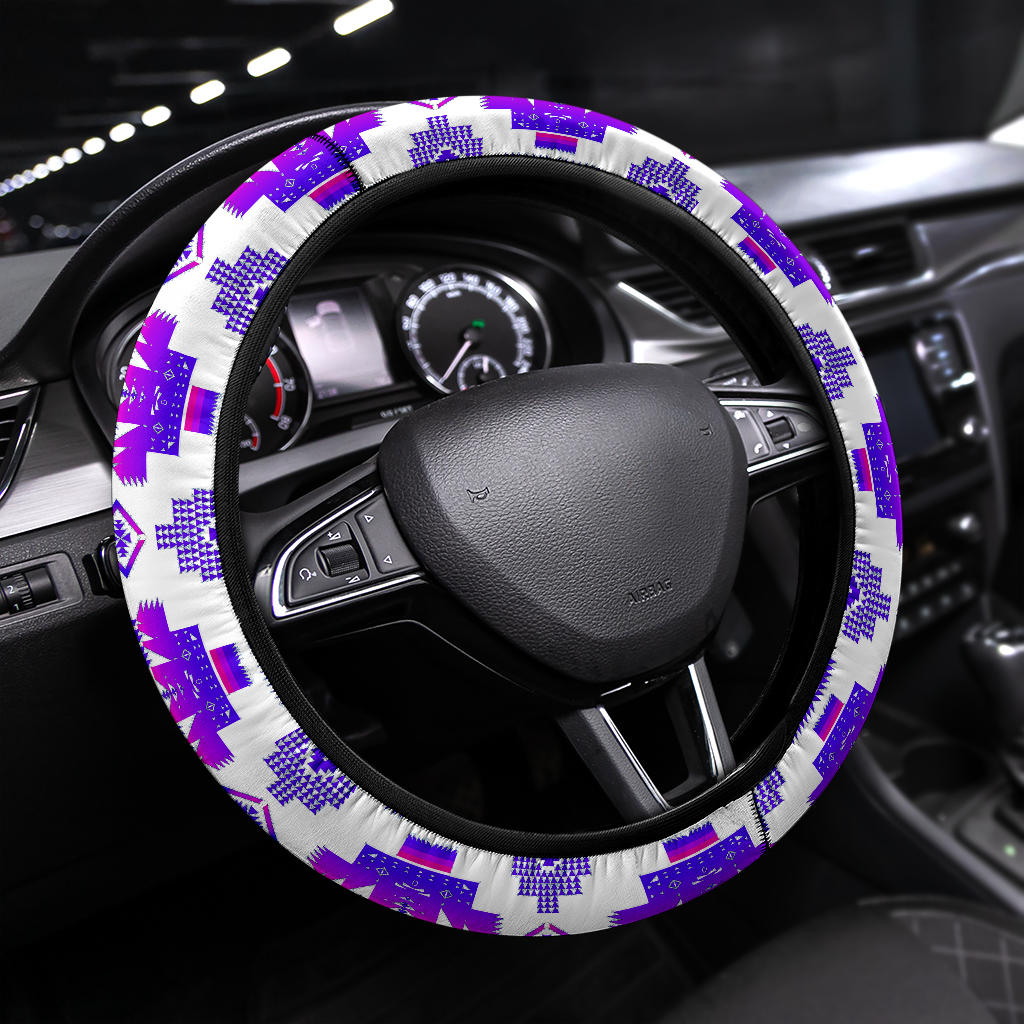 GB-NAT00720-10 Native Tribes Pattern Steering Wheel Cover