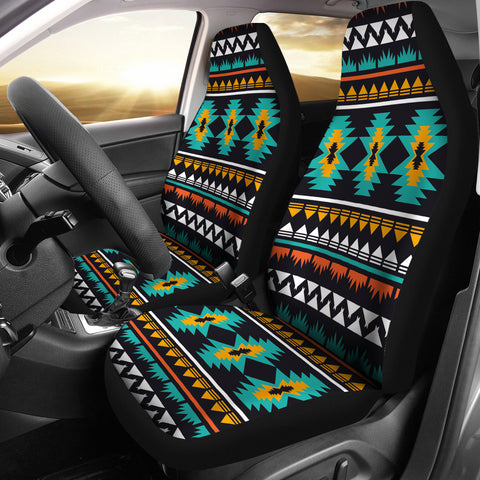 GB-NAT00605 Geometric Ethnic Pattern Car Seat Cover