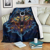 Wolf Galaxy Native American Premium Blanket - Powwow Store