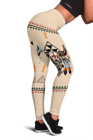 Native American Pride Bison Women's Leggings - Powwow Store