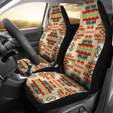 Powwow Store gb nat00402 03 cream pattern native car seat covers