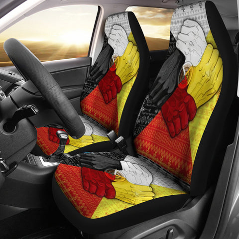 Powwow StoreCSA0006  Medicine Wheel Hand Car Seat Cover