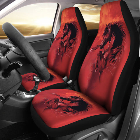 CSV-0001 Red Horse Native Car Seat Covers