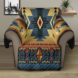 Tribe Blue Symbol Native American 28" Recliner Sofa Protector