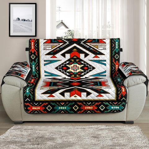 Tribal Colorful Pattern Native American Chair Sofa Protector - Powwow Store