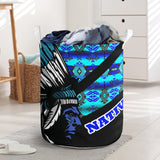 Powwow StoreLB003 Pattern Native Laundry Basket