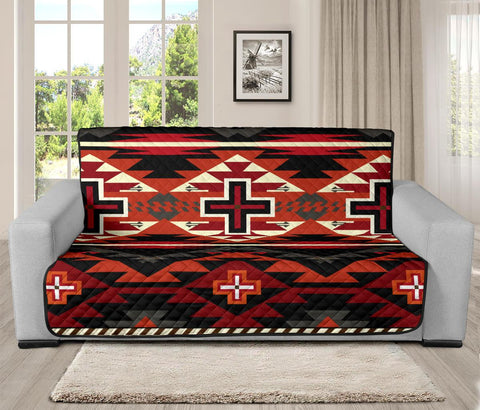 United Tribes Pattern Native American 70" Sofa Protector - Powwow Store