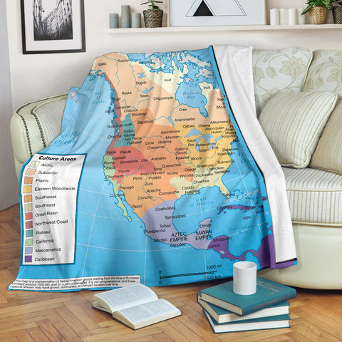 Powwow Store gb nat00450 native american cultures map blanket