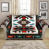 Tribal Colorful Pattern Native American Chair Sofa Protector