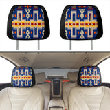 Powwow Store gb nat00062 04 navy tribe design headrests cover