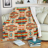 Powwow Store gb nat00402 03 cream pattern native blanket