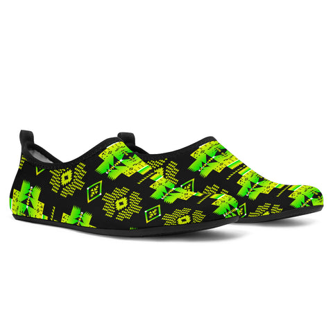 GB-NAT00720-07 Pattern Native Aqua Shoes