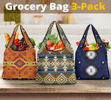 Pattern Grocery Bag 3-Pack SET 31