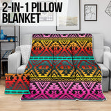 PBT004 Pattern Native American Pillow Blanket
