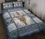 Golden Owl Dreamcatcher Native American Quilt Bed Set - Powwow Store