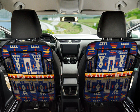 Powwow StoreGBNAT0006204 Navy Tribe Car Back Seat Organizers