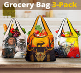 Chief And Animal Grocery Bags NEW