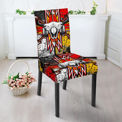 Bison Arrow Native American Dining Chair Slip Cover - Powwow Store