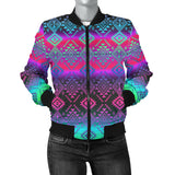 Powwow StorePattern Native American Women's Bomber Jacket