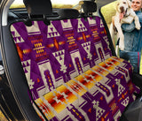 Powwow Store gb nat00062 09 purple tribe design native american pet seat cover