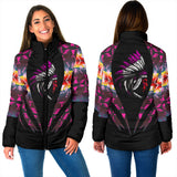 WPJ004- Pattern Native 3D Women's Padded Jacket