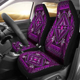 Naumaddic Arts Purple Native American Car Seat Covers
