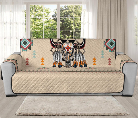 Native American Pride Bison 78" Oversized Sofa Protector - Powwow Store