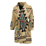 GB-NAT00076 Southwest Symbol Native American Design Bath Robe