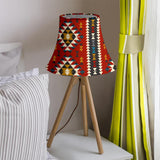 Tribal Seamless Geometric Native American Bell Lamp Shade no link - Powwow Store