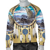 Wolves Dreamcatcher Native American 3D Sweatshirt - Powwow Store