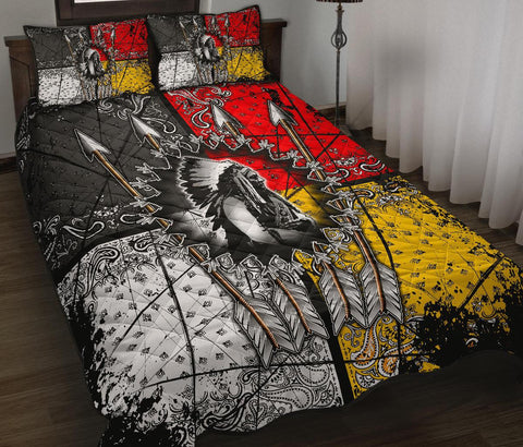 Chief Arrow Native American Quilt Bed Set - Powwow Store