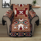 Orange Geometric Native American 28 Chair Sofa Protector - Powwow Store