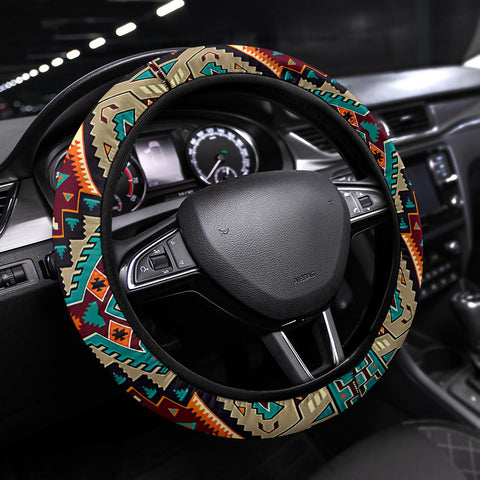 GB-NAT00016 Culture Design Steering Wheel Cover