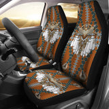 Snow Owl Symbol Native American Pride Car Seat Covers no link