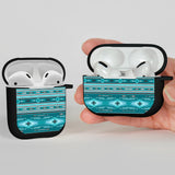 Powwow Store gb nat00602 blue light pattern airpods case cover