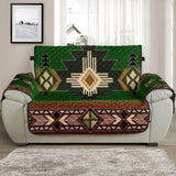 Southwest Green Symbol Native American 48" Chair Sofa Protector