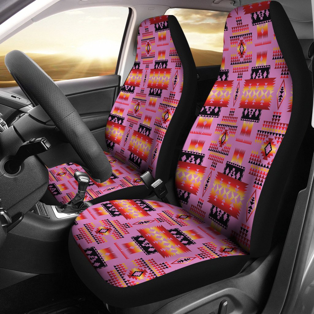 Pink Tribal Native American Car Seat Cover - Powwow Store
