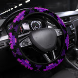 Powwow StoreGBNAT00720 Tribes Pattern Steering Wheel Cover