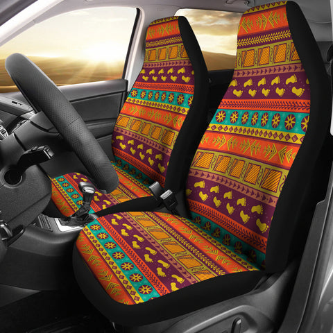 GB-NAT00590 Pattern Full Color Car Seat Cover