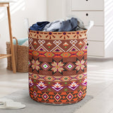 Powwow StoreLB005 Pattern Native American Laundry Basket