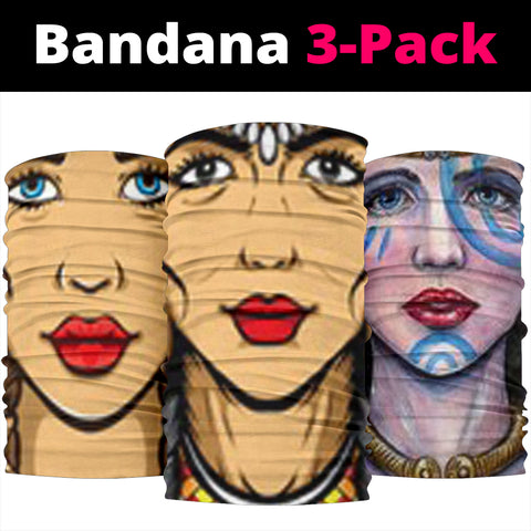 Women 3D Chief Bandala 3-Pack