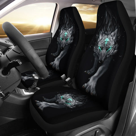 CSC-0005 Gray Wolf Native Car Seat Covers