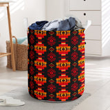 Powwow StoreGBNAT0072003 Pattern Native Laundry Basket