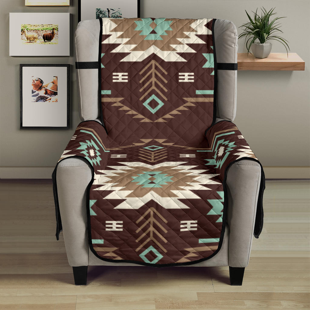 Powwow StoreGBNAT00737  Pattern Native  23" Chair Sofa Protector