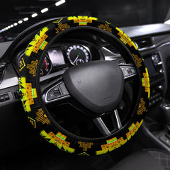 GB-NAT00720-08 Native Tribes Pattern Steering Wheel Cover