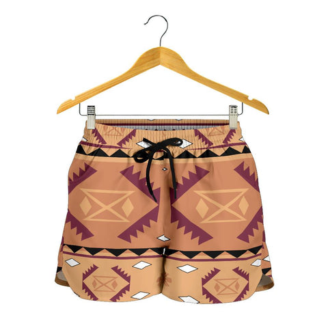 Pink All Over Print Women's Shorts