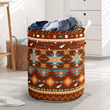 Powwow Store gb nat00580 pattern with birds laundry basket