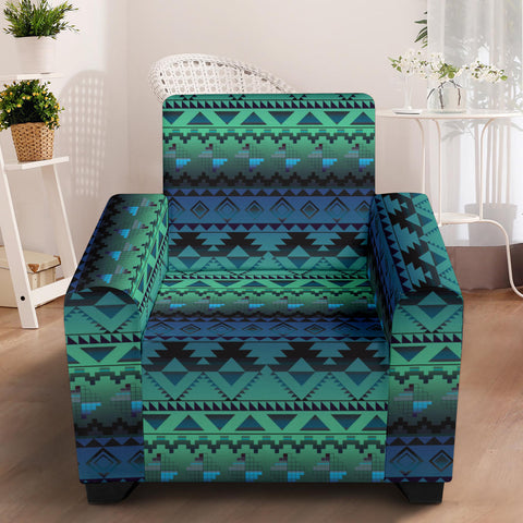 GB-NAT00601 Pattern Native 43" Chair Slip Cover