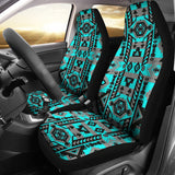 GB-NAT00626 Pattern Blue Native  Car Seat Cover
