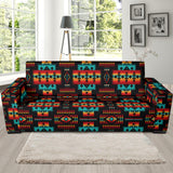 GB-NAT00046-02  Pattern Native 90" Sofa Slip Cover